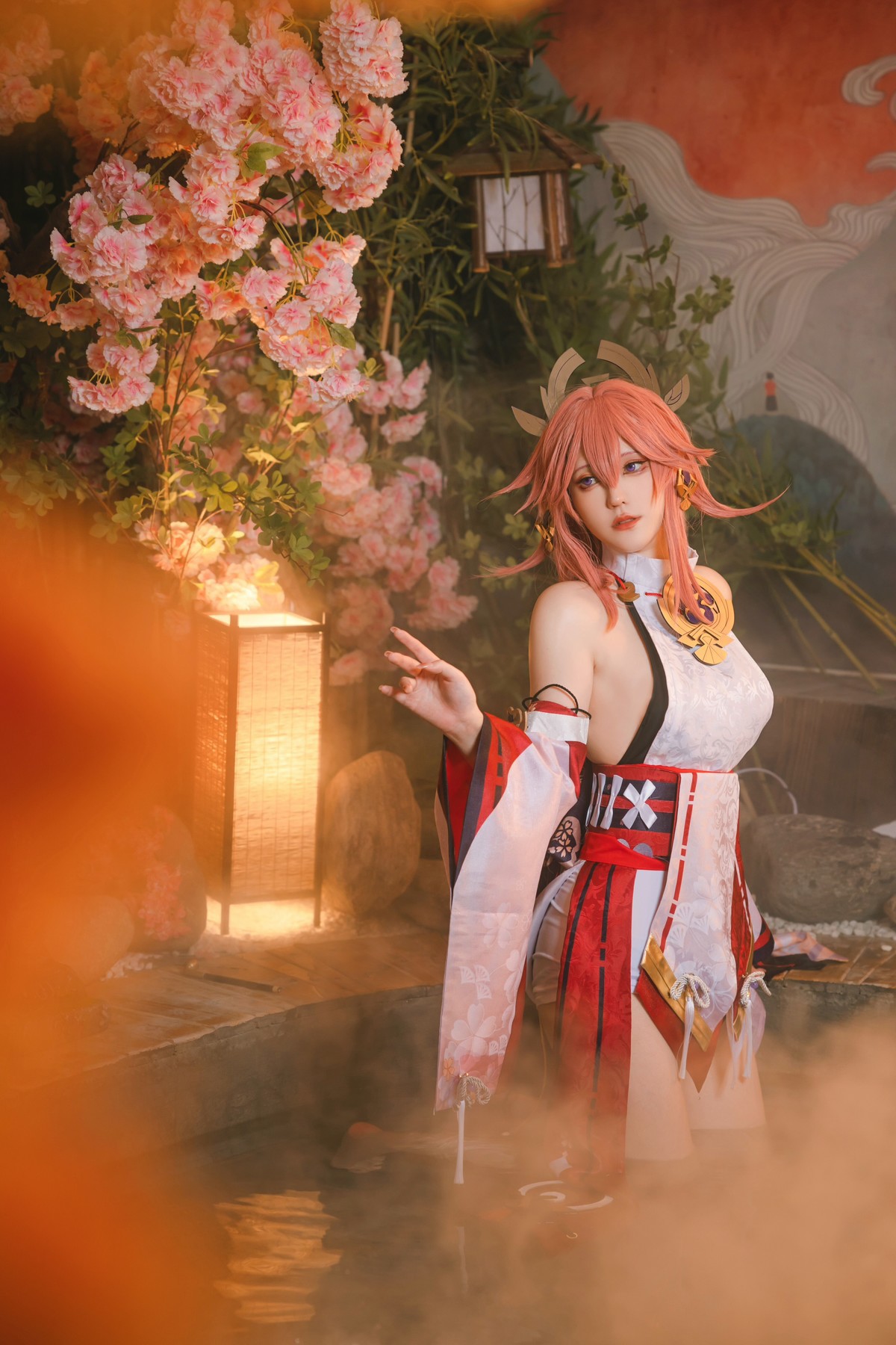 蛋黄mayo Cosplay 八重神子(25)