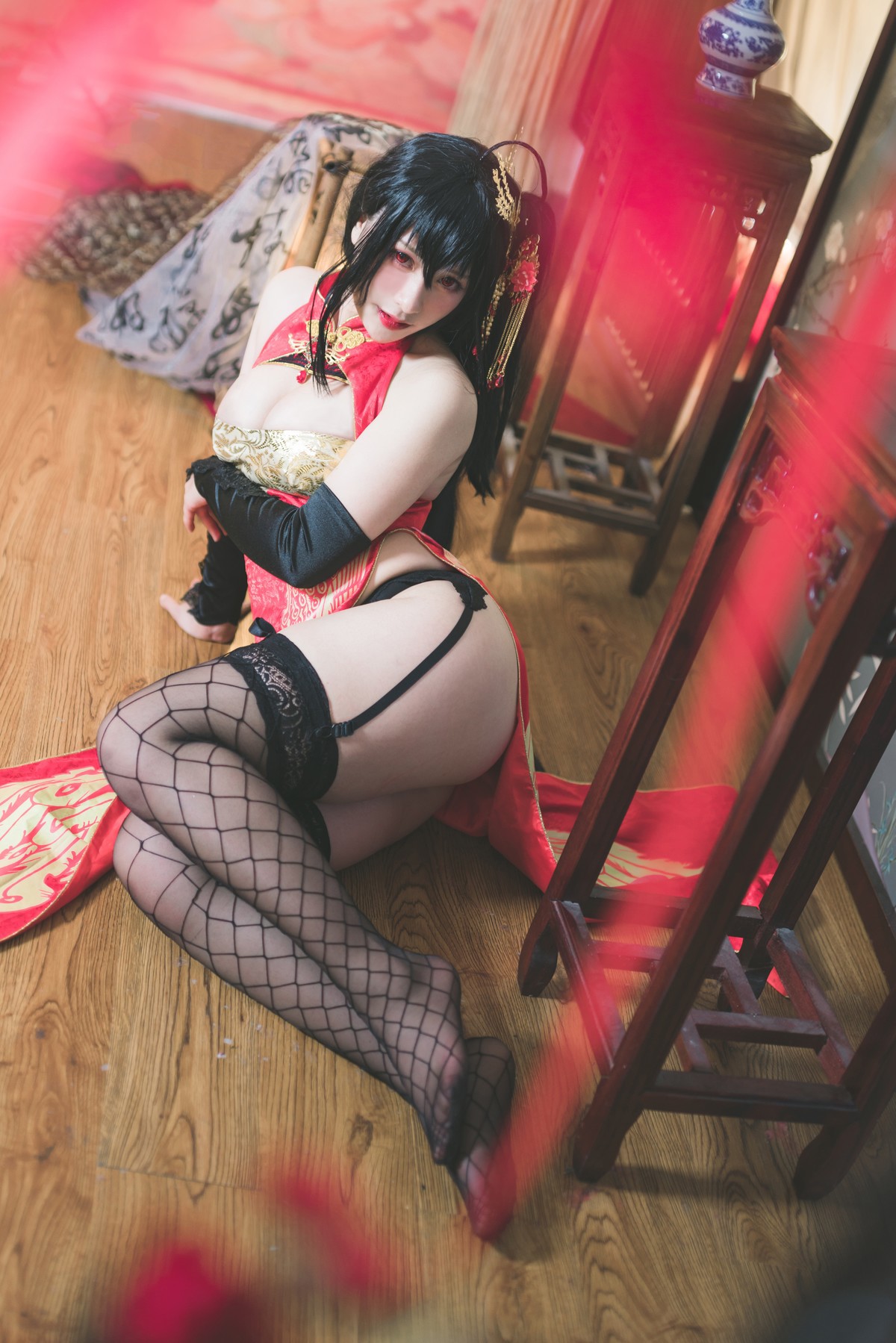 Cosplay 柘烟Zuken 大凤旗袍(3)