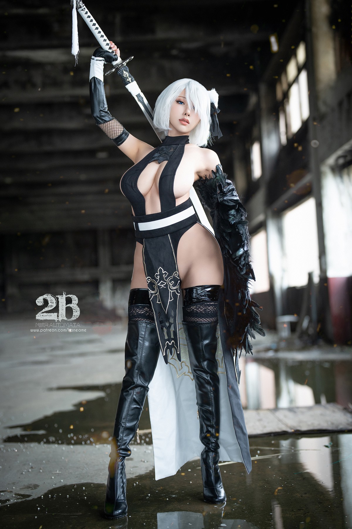 Cosplay 雨波HaneAme YoRHa 2B Set.03(1)