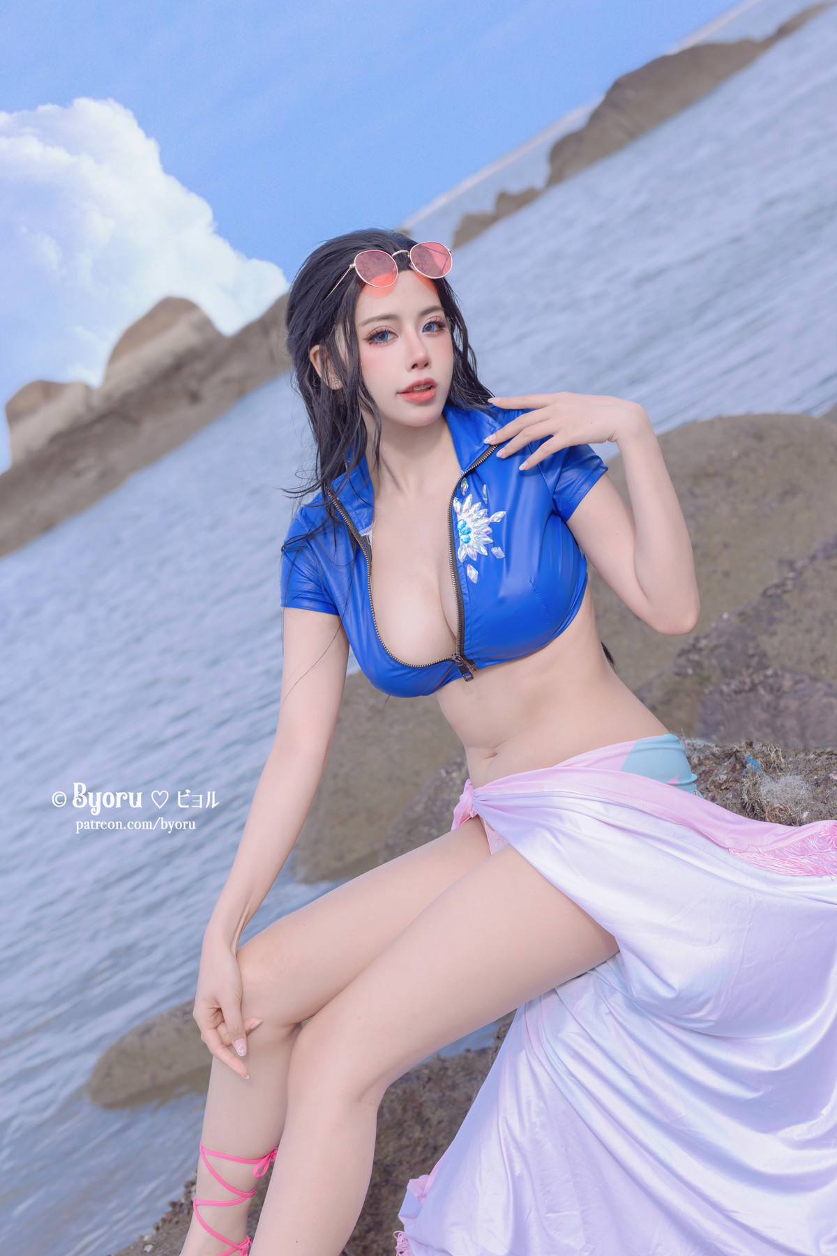 Cosplay 萝莉Byoru Nico Robin ニコ・ロビン(3)