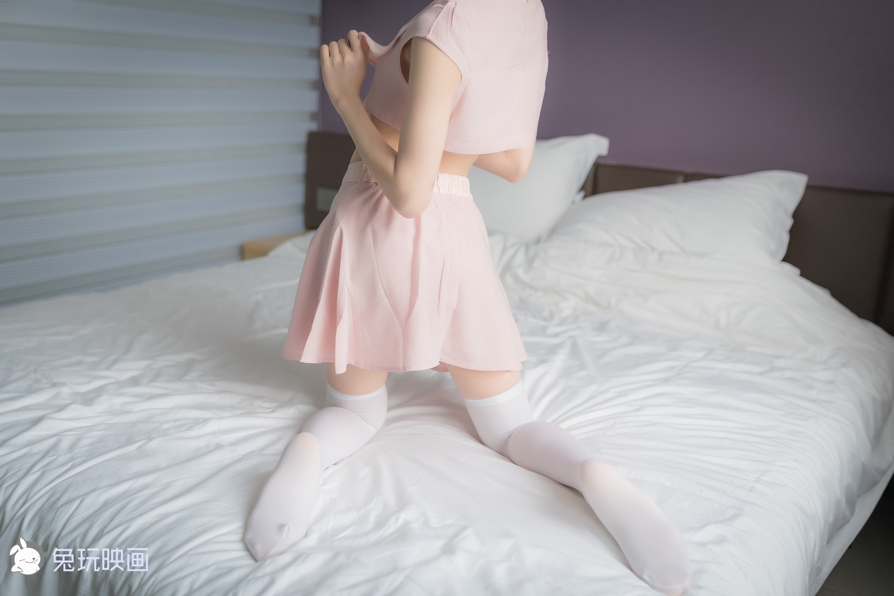 Cosplay 兔玩映画 粉色团子(36)