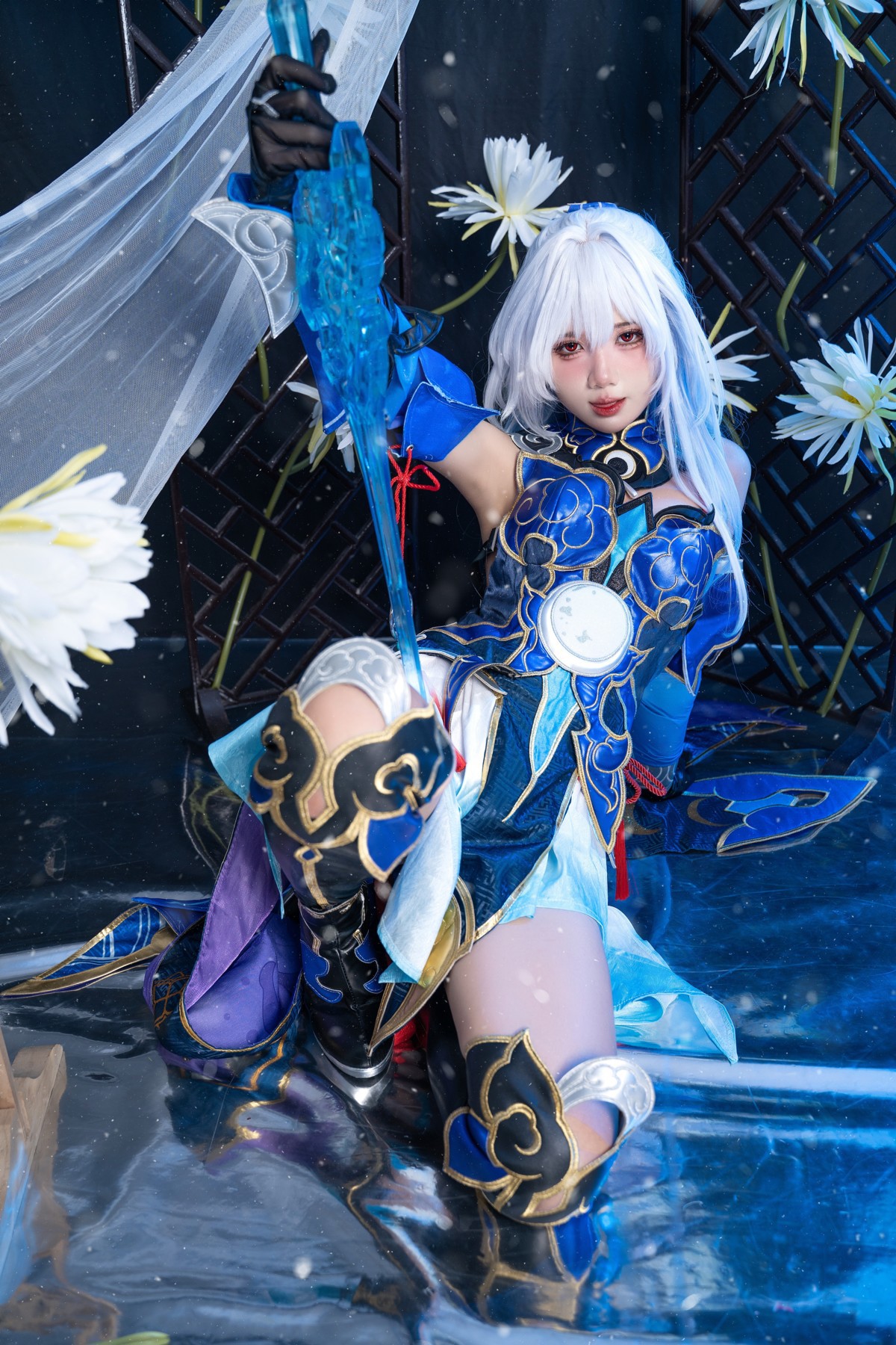 Cosplay PoppaChan 镜流 Jingliu(7)