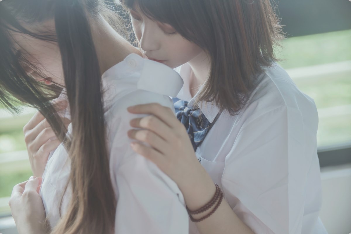 [Cos]桜桃喵疯猫ss - JK百合1[43P](18)