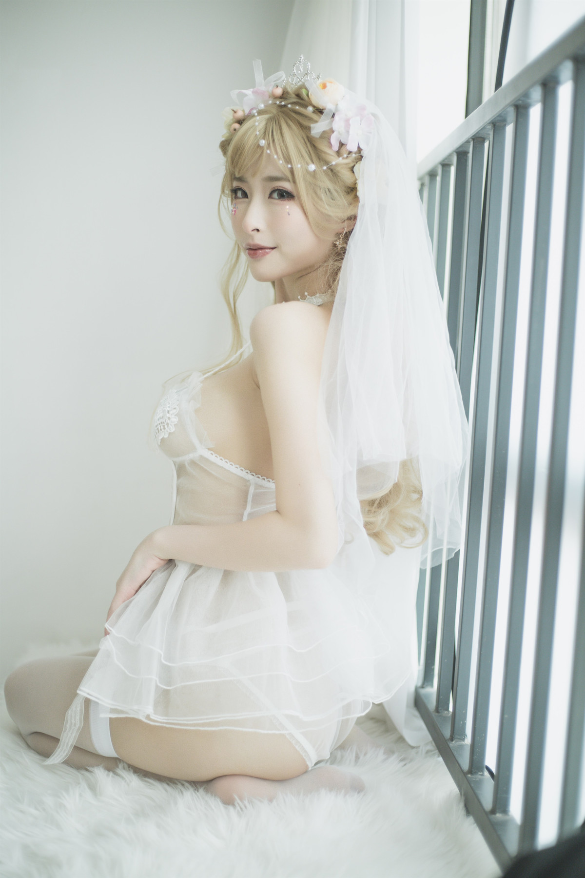 Cosplay 清水由乃 七三花嫁(9)