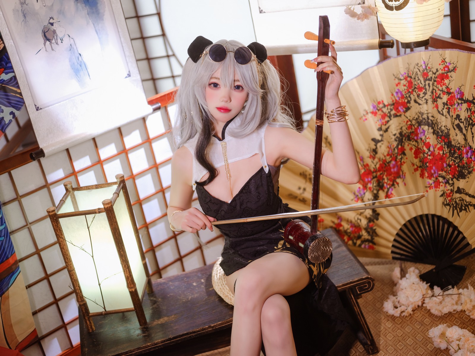 Cosplay 黏黏团子兔 床上护士(27)