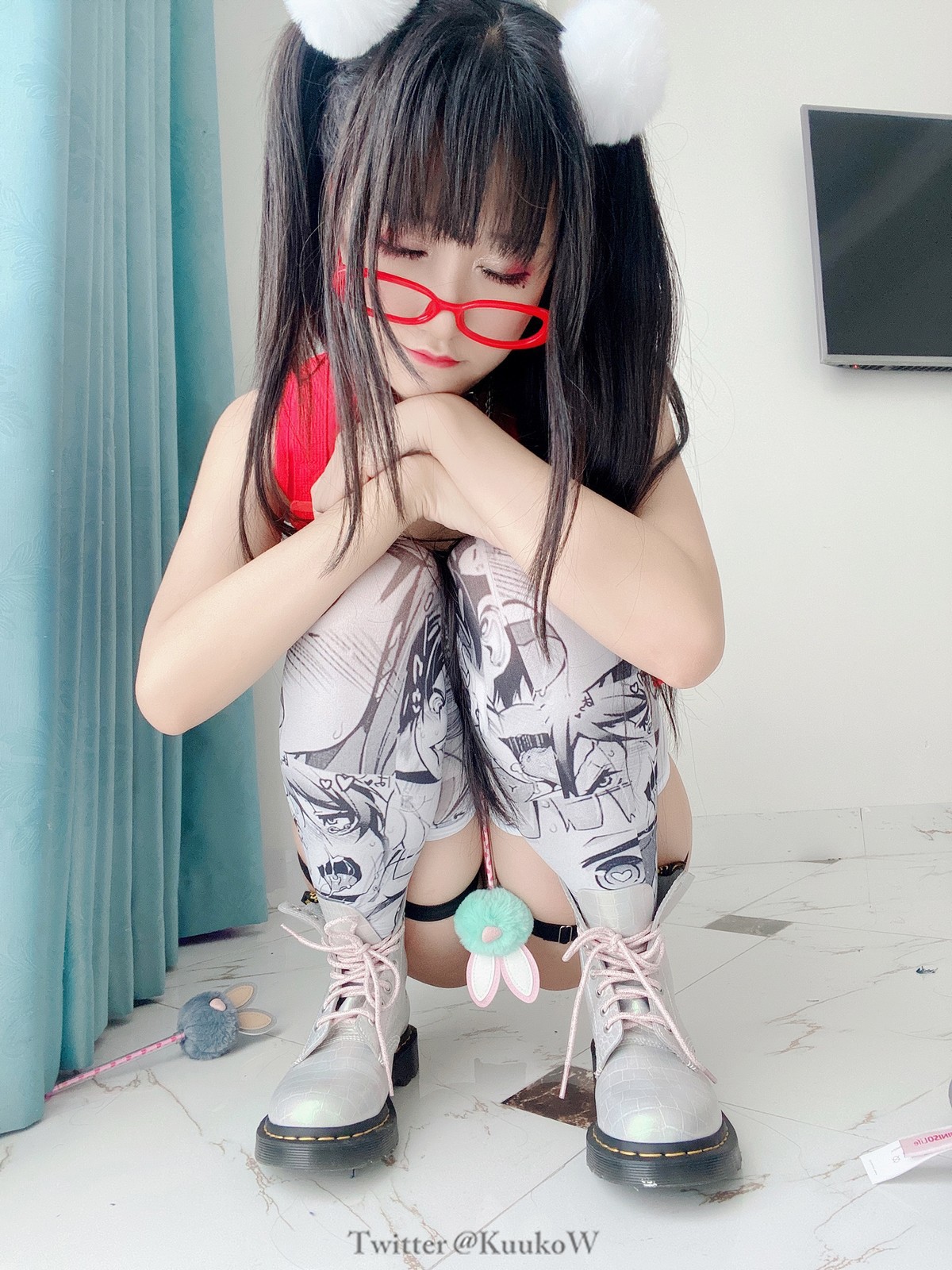 Cosplay KuukoW クー子 Megane Chan(20)