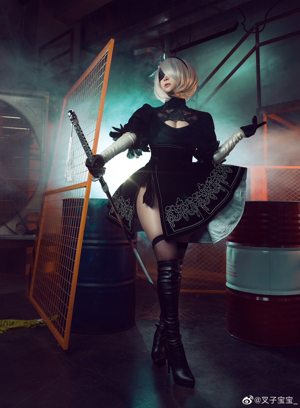 叉子宝宝 Cosplay 2B 尼尔机械纪元(2)