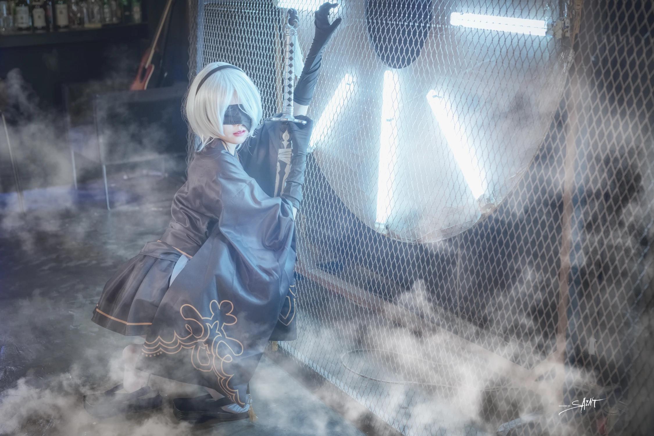 Yuna 유나, [SAINT Photolife] Nier Automata 2B(19)