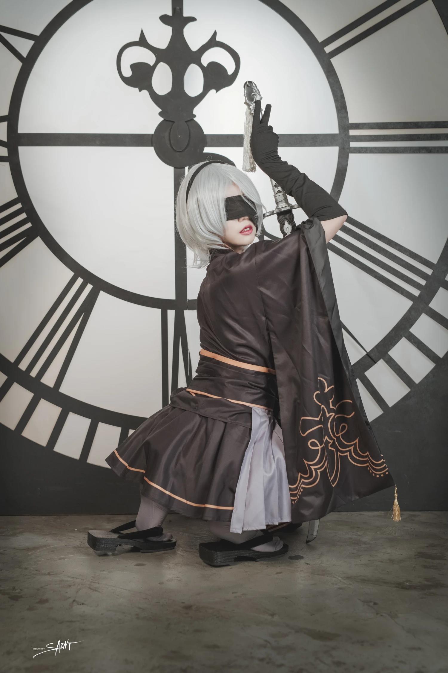 Yuna 유나, [SAINT Photolife] Nier Automata 2B(16)