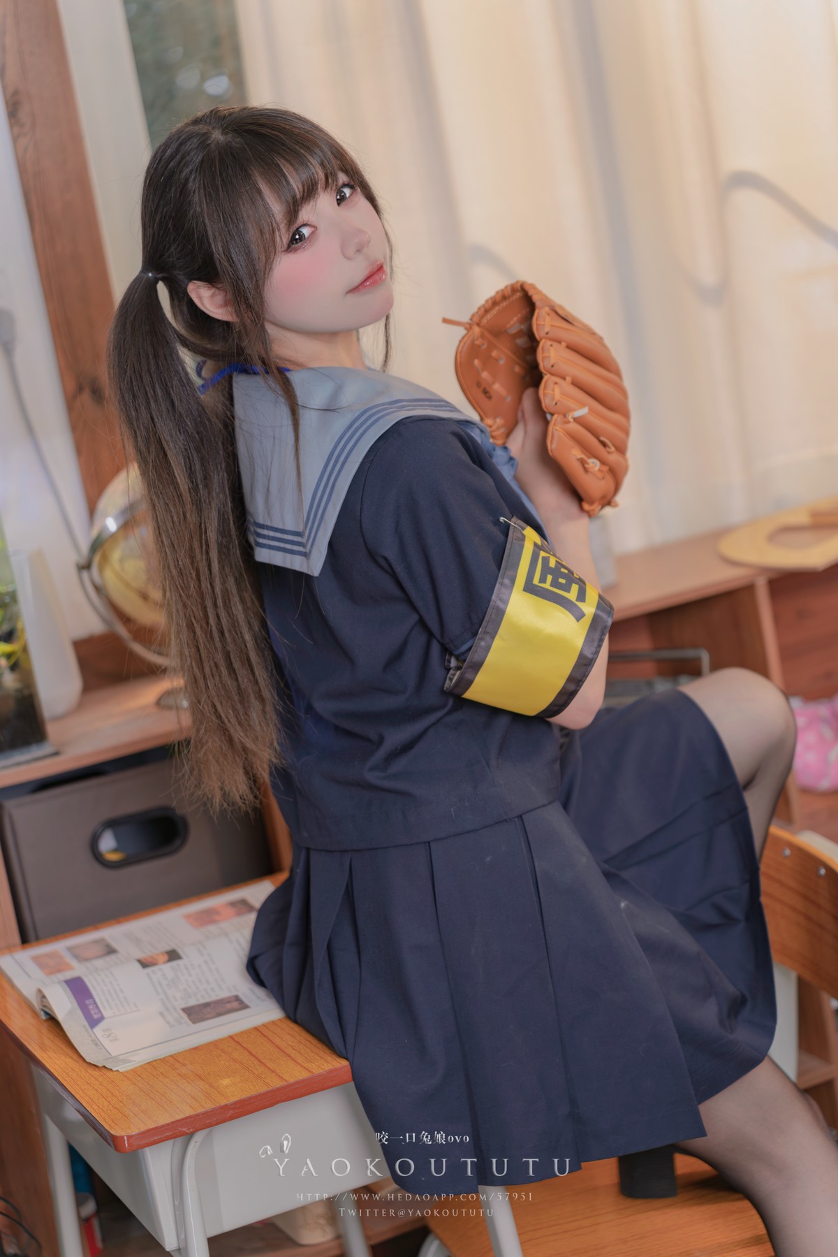 Cosplay 黏黏团子兔 六月订阅『学生会长竞选中』脸红的思春期(12)