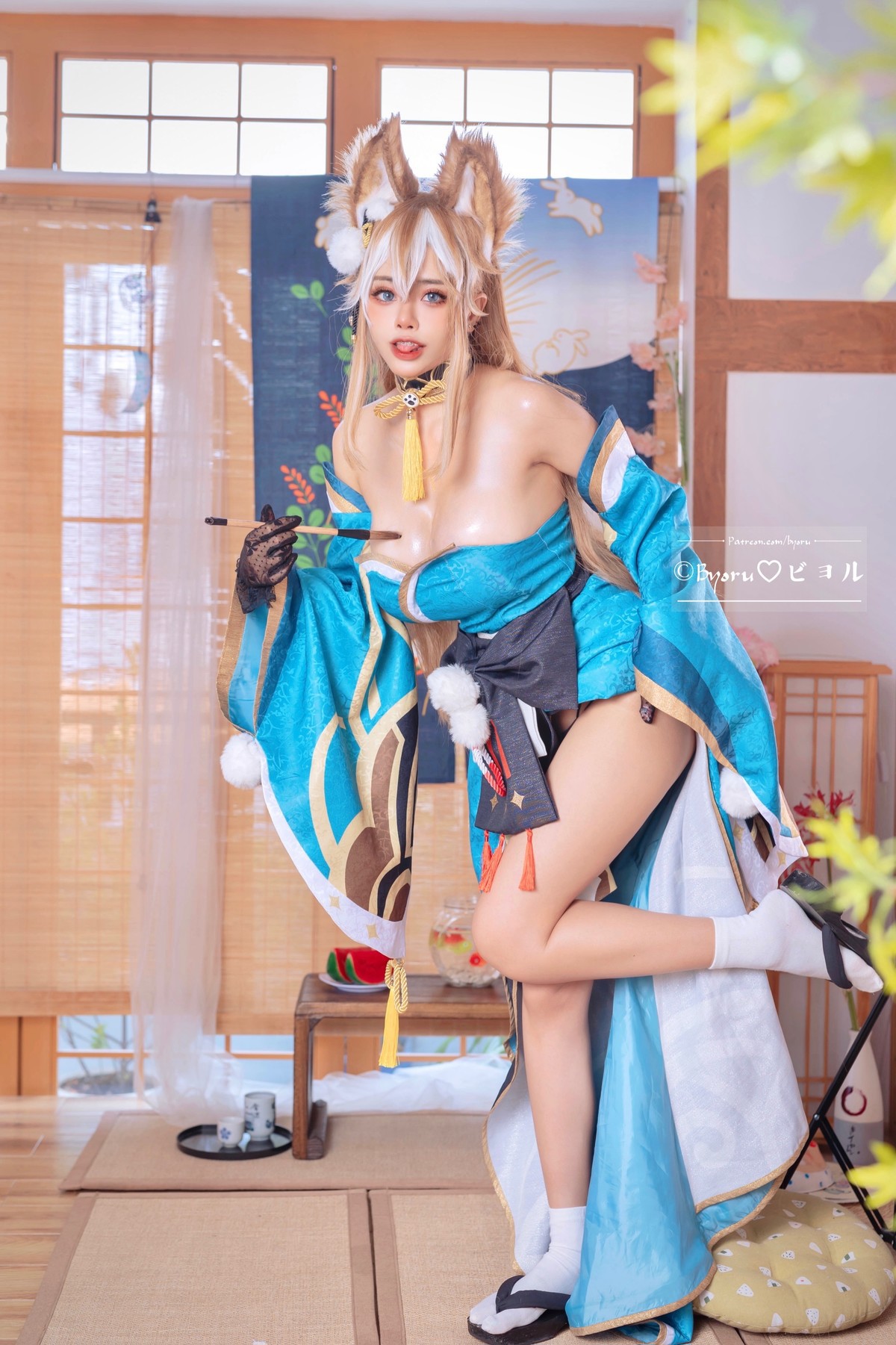 Cosplay 日本性感萝莉Byoru Miss Hina(5)