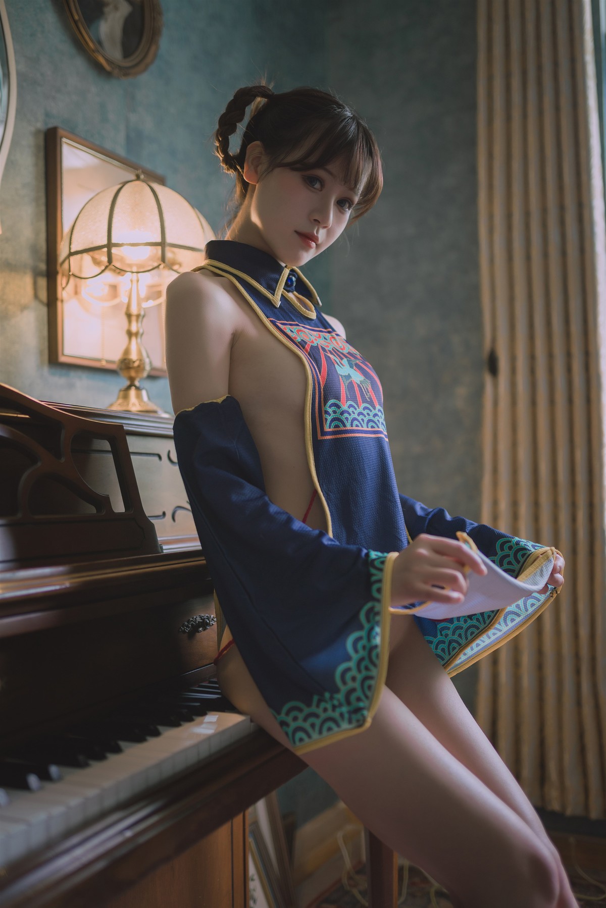 Cosplay 千反田鹿子 小僵尸(11)