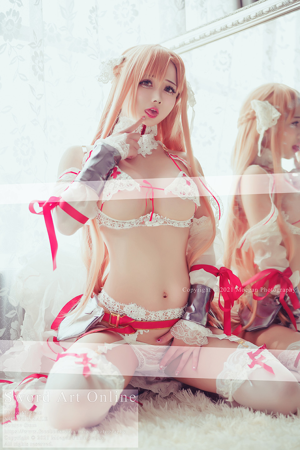 [沖田凜花Rinka] Asuna, lingerie ver. (ソードアート・オンライン)(7)