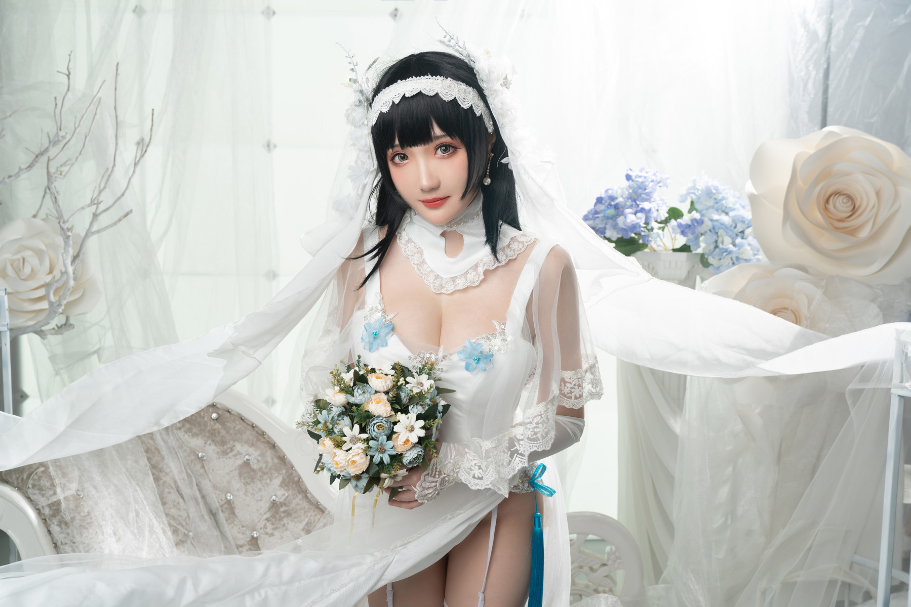 Cosplay 瓜希酱 95式花嫁(17)