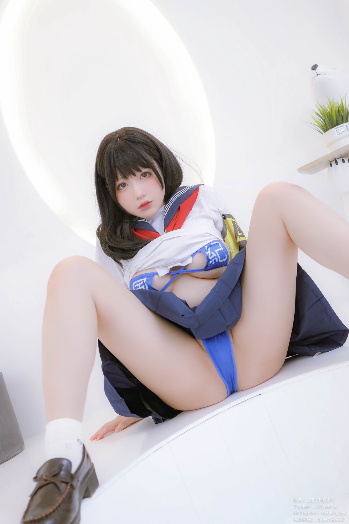 Cosplay Nyako喵子 风纪委员(33)