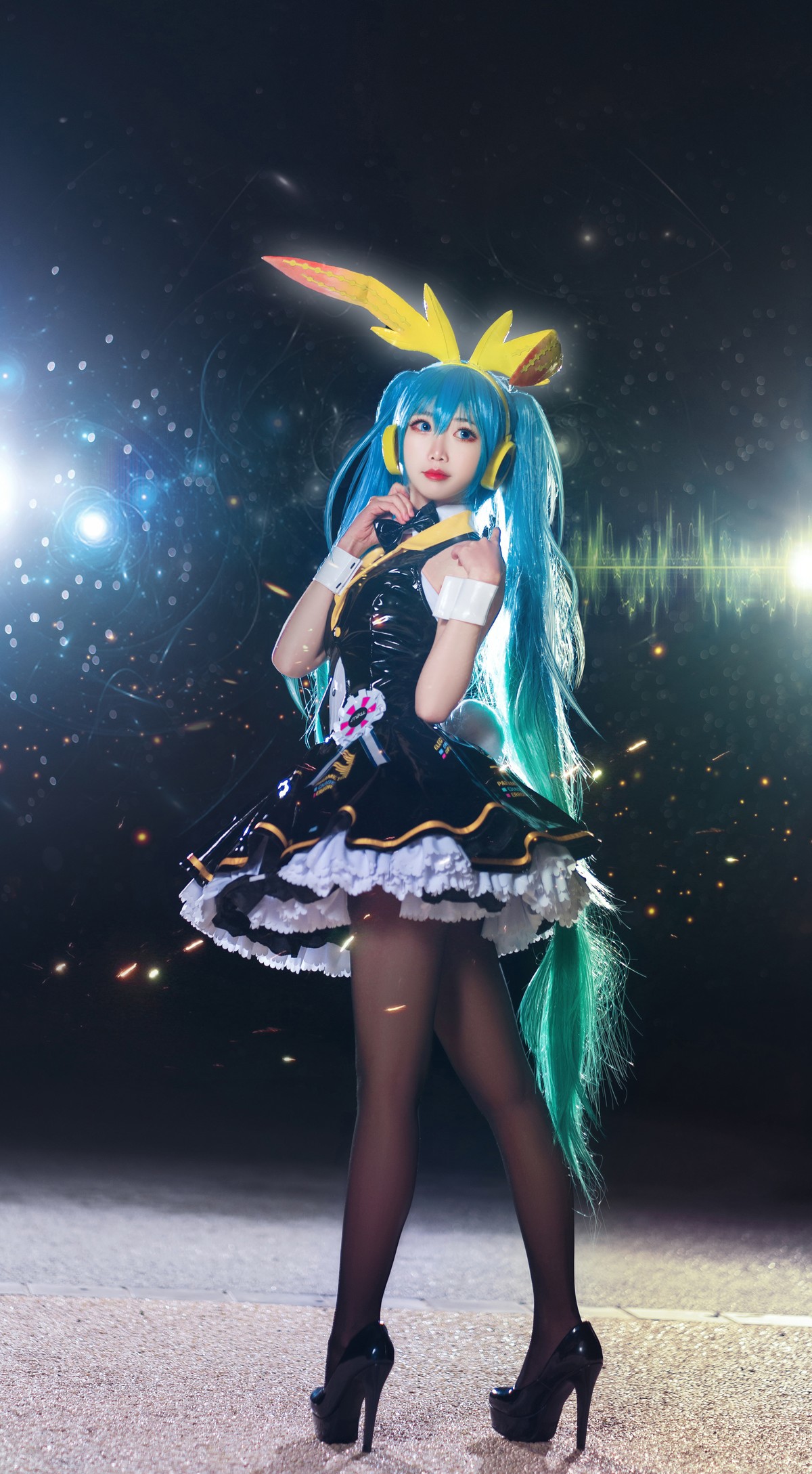 Cosplay 面饼仙儿 初音Miku(10)