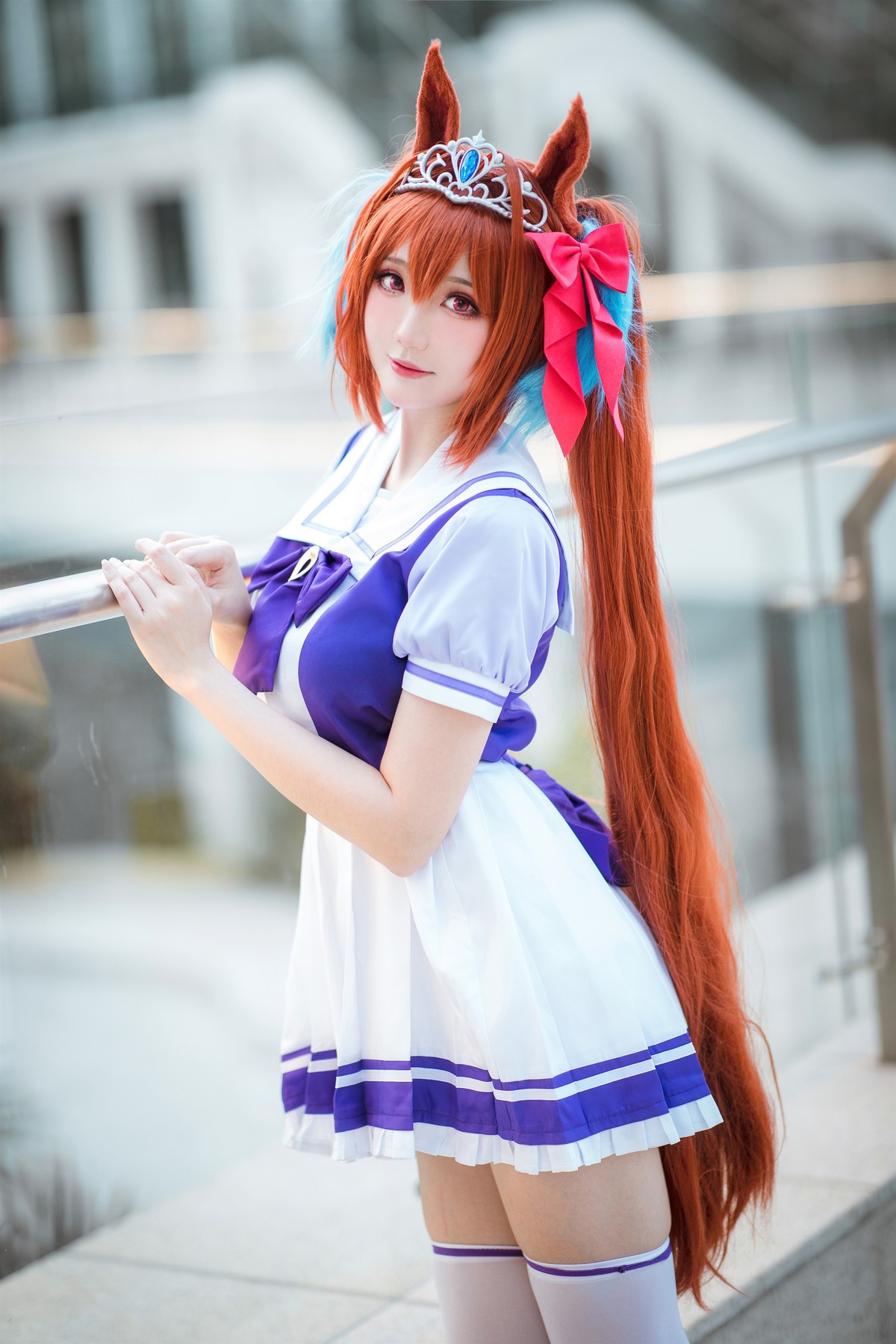 Cosplay 瓜希酱福利 赛马娘 大和赤骥(3)