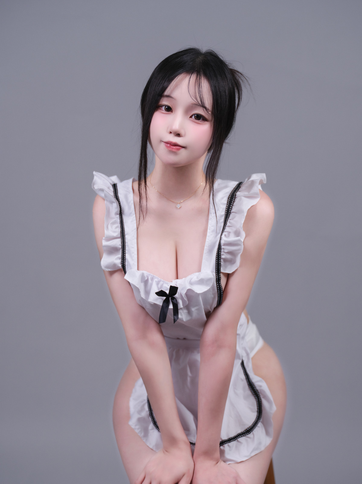 WooU 우유, [Glamarchive] Maid Uniform(16)