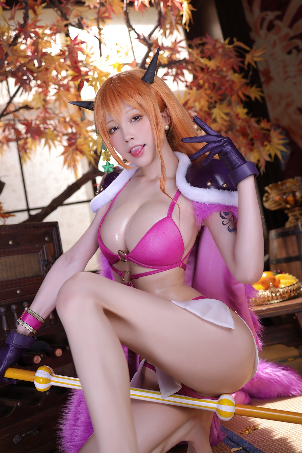 Cosplay 水淼Aqua Nami ナミ Set.02(12)