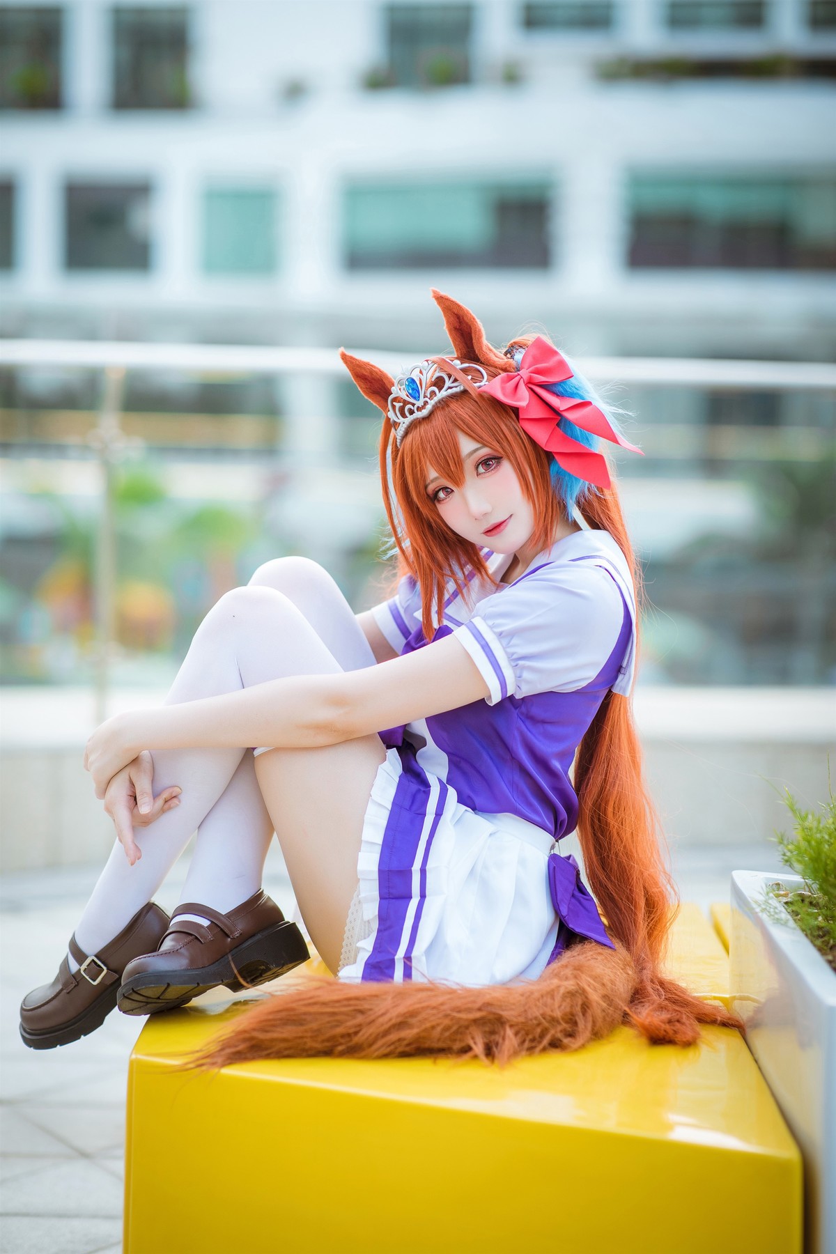 Cosplay 瓜希酱福利 赛马娘 大和赤骥(8)