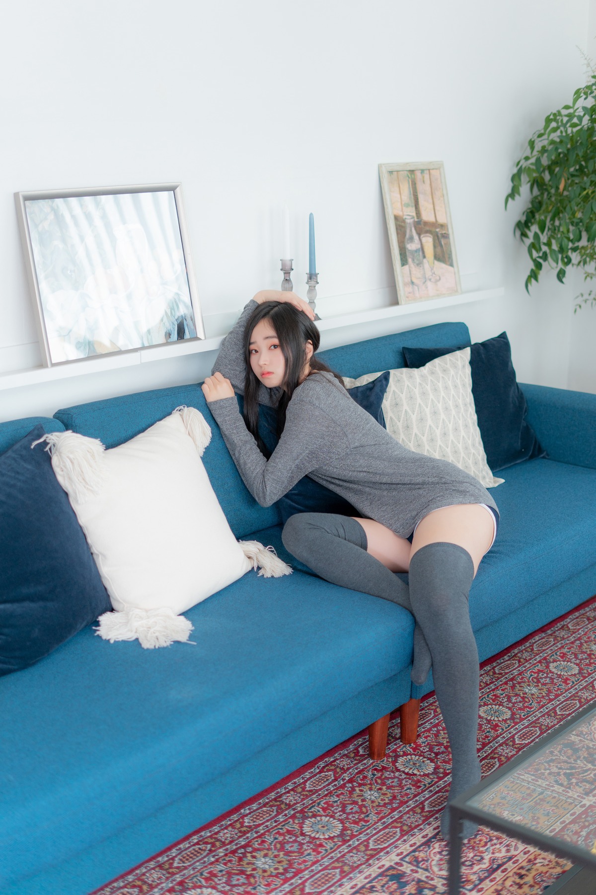 Bambi 밤비, [CreamSoda] Over knee socks Set.02(19)