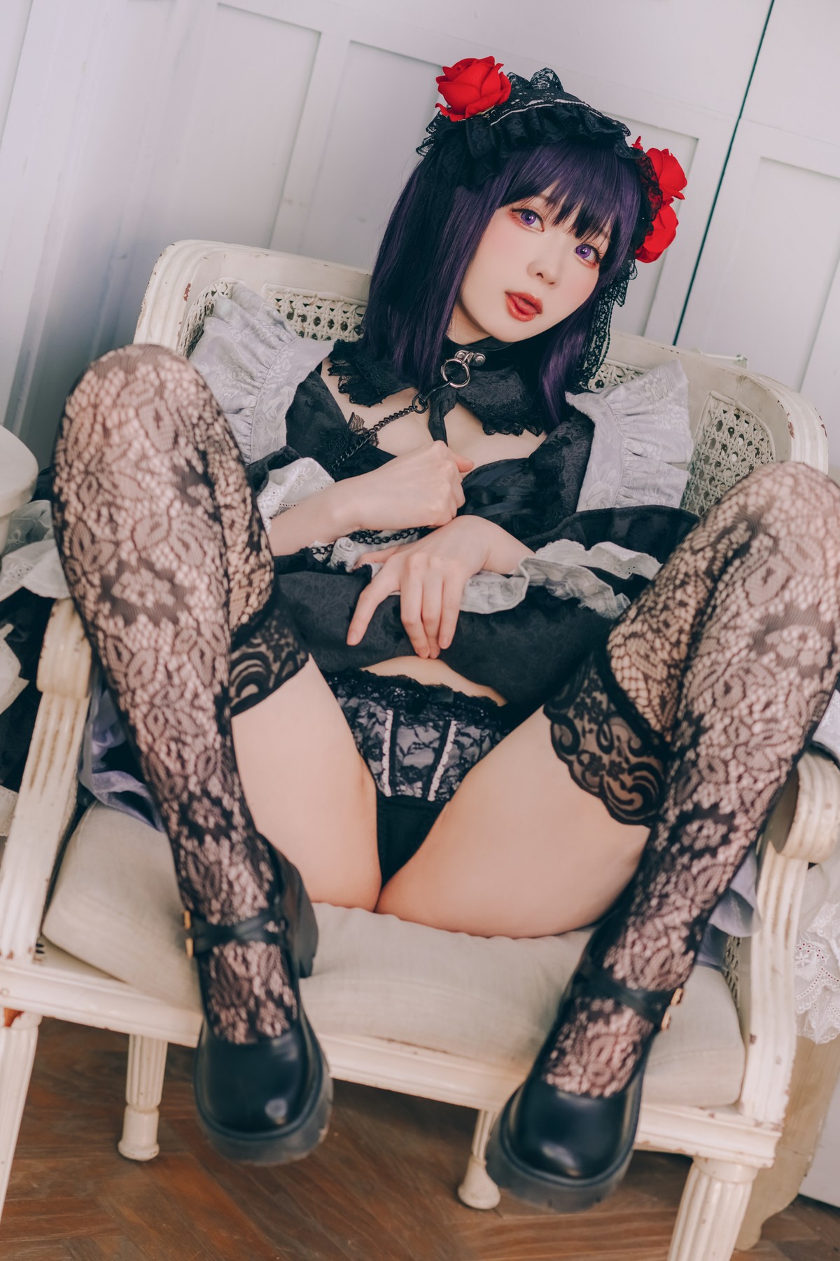 霜月shimo Cosplay 更衣人偶 黑江雫(12)