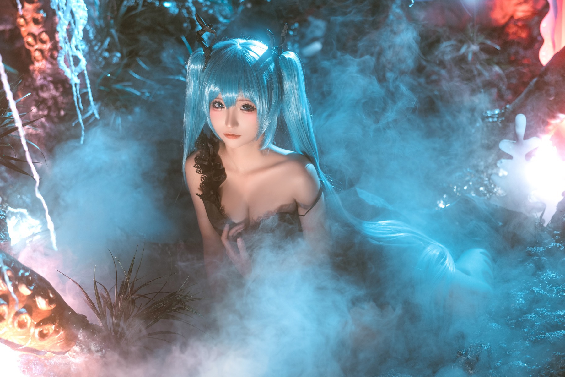 蠢沫沫 Cosplay 深海少女(9)