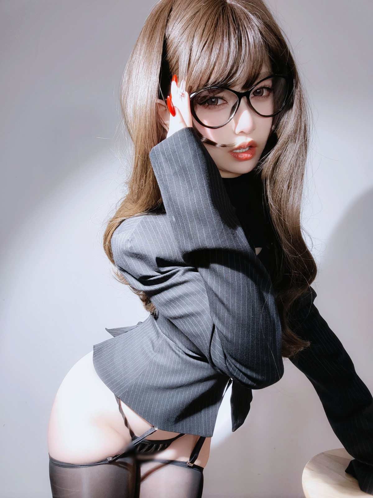 Cosplay 女主K 秘书の丝袜 Set.01(23)