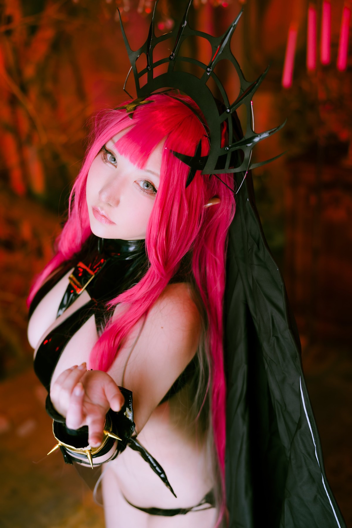 Cosplay SAKUサク Morgan le Fay Set.04(19)