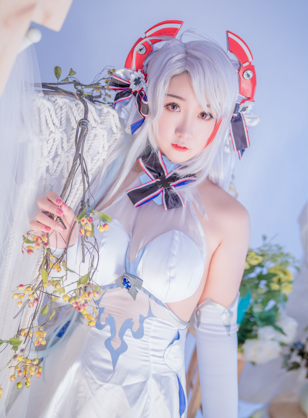 Cosplay 猫九酱Sakura 碧蓝誓约 Set.01(11)