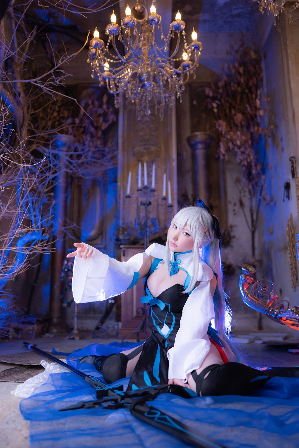 Cosplay SAKUサク Morgan le Fay Set.03(36)