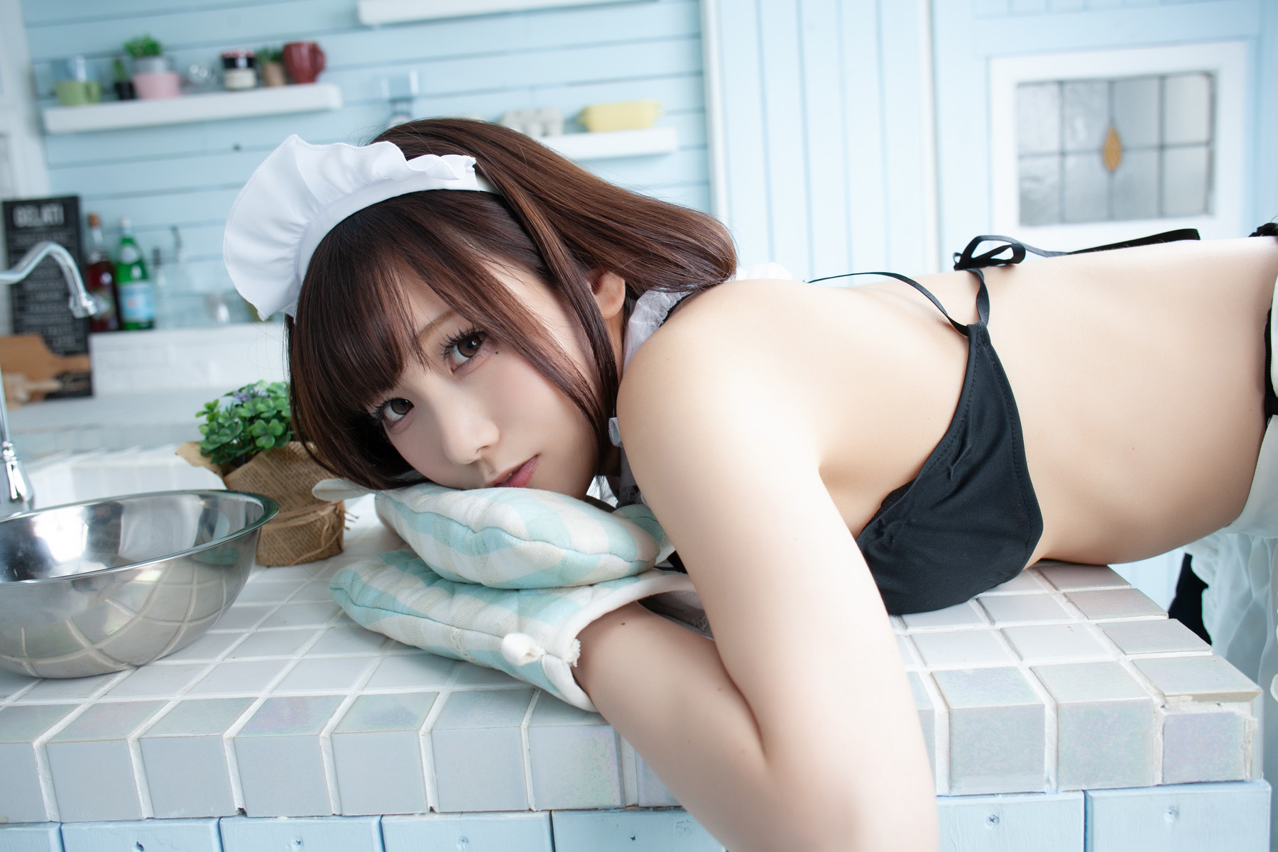 Cosplay Kenken けんけん Maid いえすまいろーど Set.02(37)