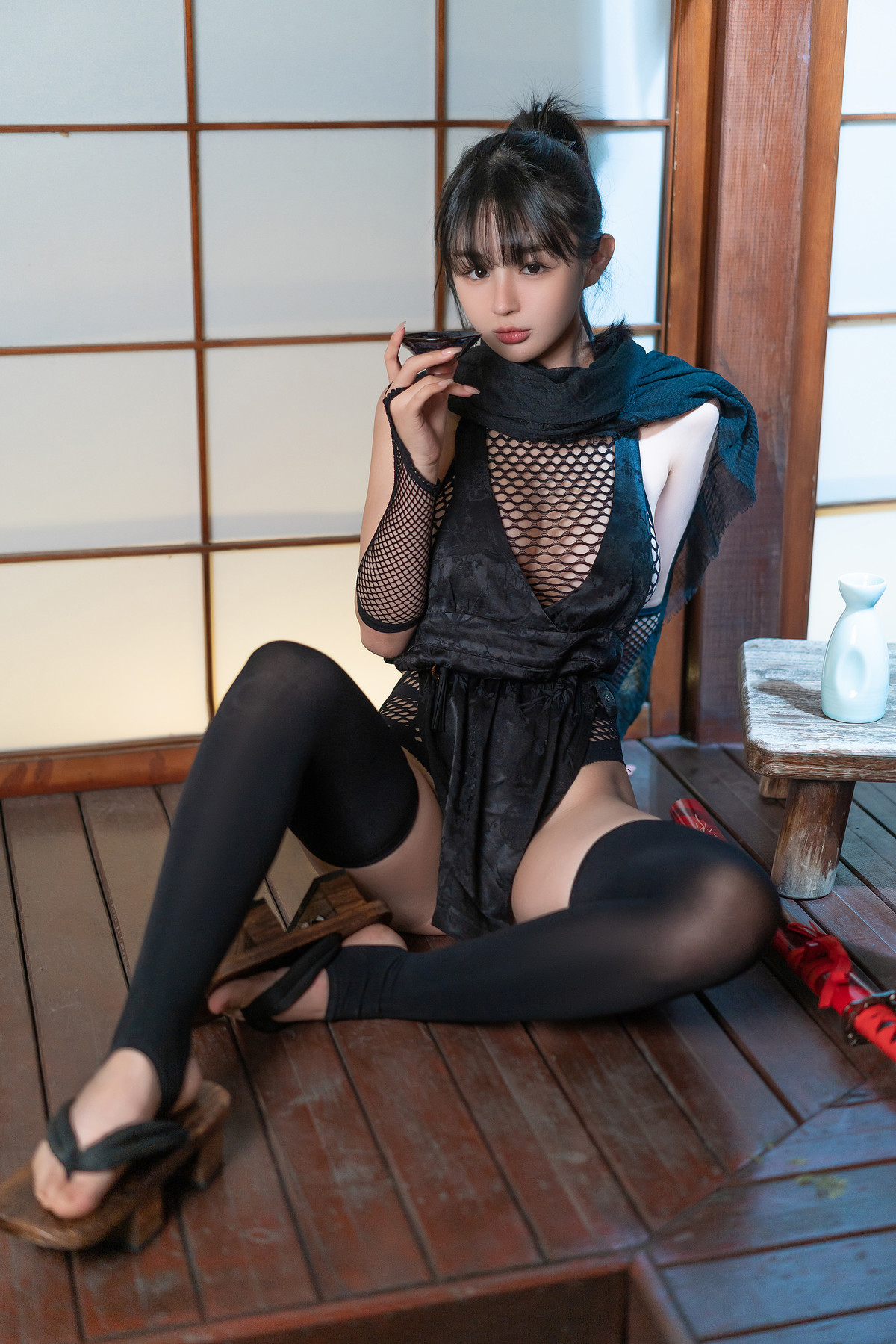 Cosplay 桜井宁宁 忍者 Ninja Set.02(34)