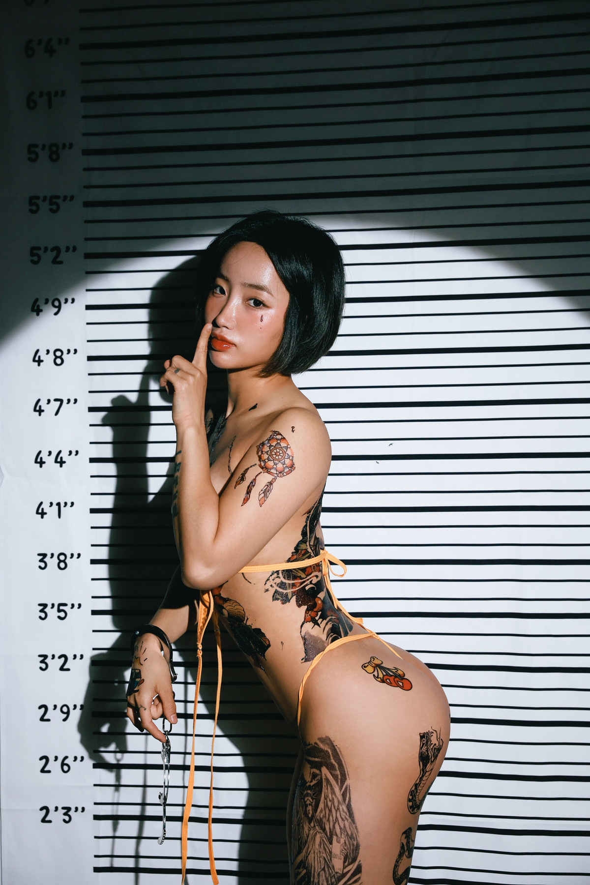 Booty Queen 엉덩퀸, Pinkpie Sexy Mugshot Set.01(34)