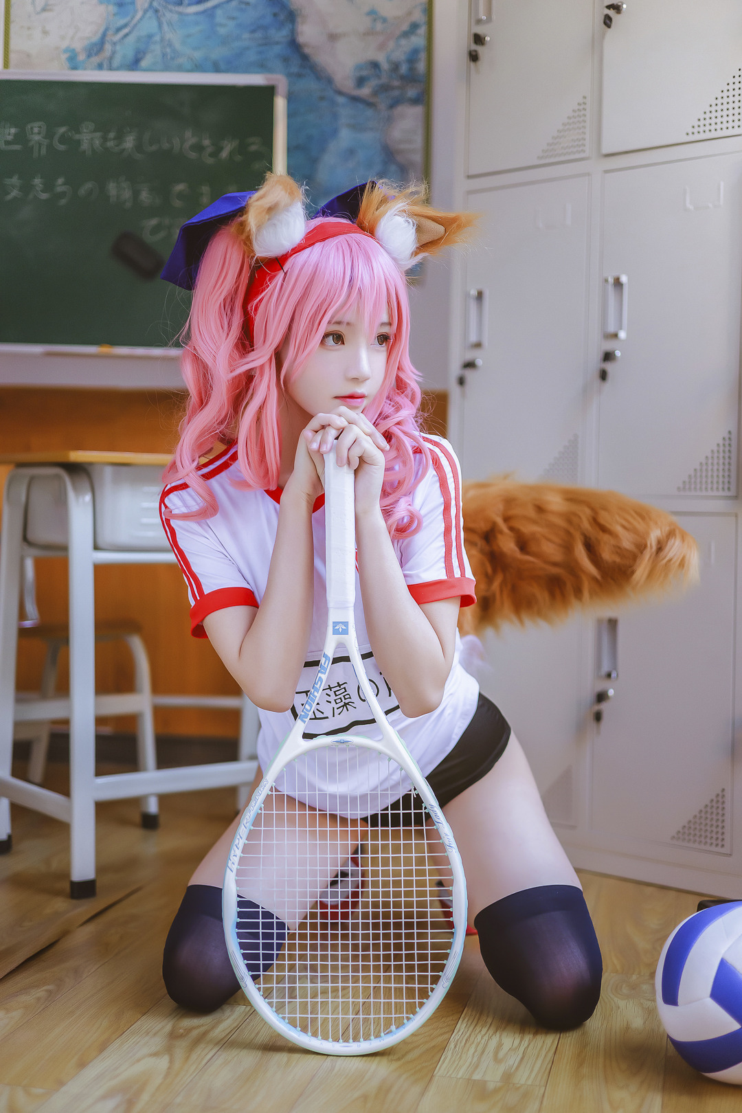 [桜桃喵] 玉藻前体操服 Tamamo no Mae(6)