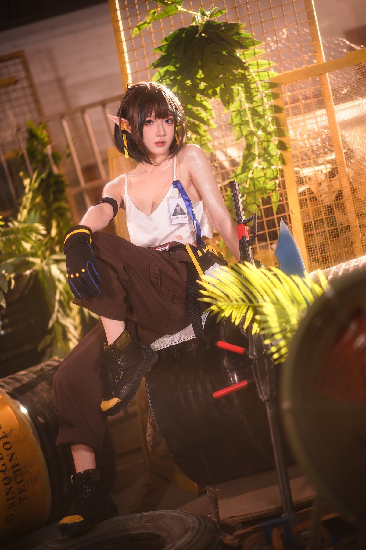 阿包也是兔娘 Cosplay 森蚺 Forest Flea(5)