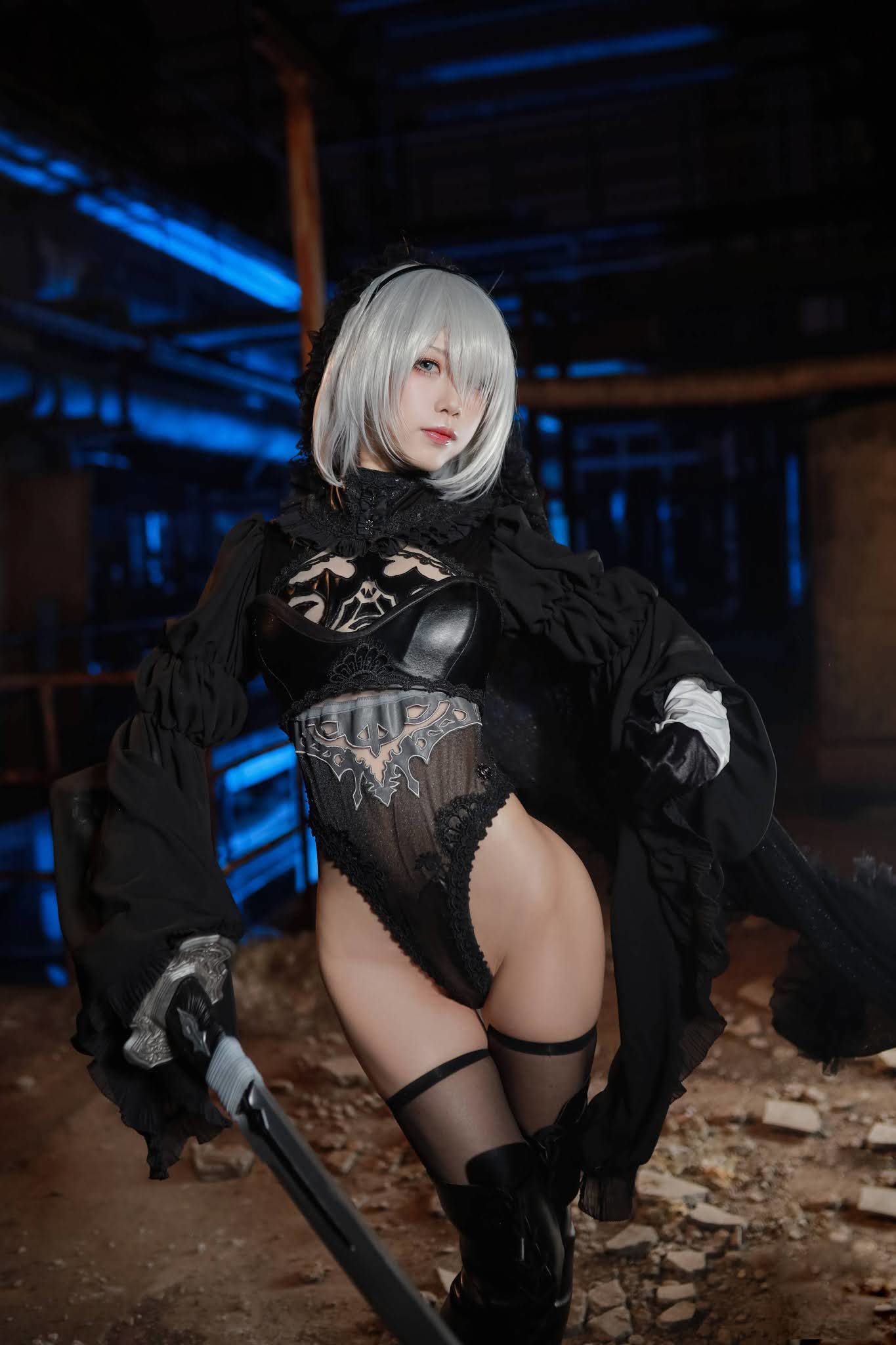 [水淼Aqua] 2B Dark Version NieR_Automata ニーア オートマタ(13)