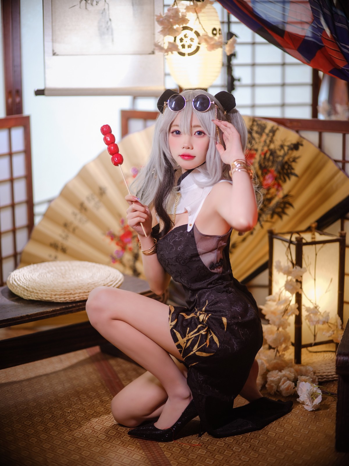 Cosplay 黏黏团子兔 床上护士(26)