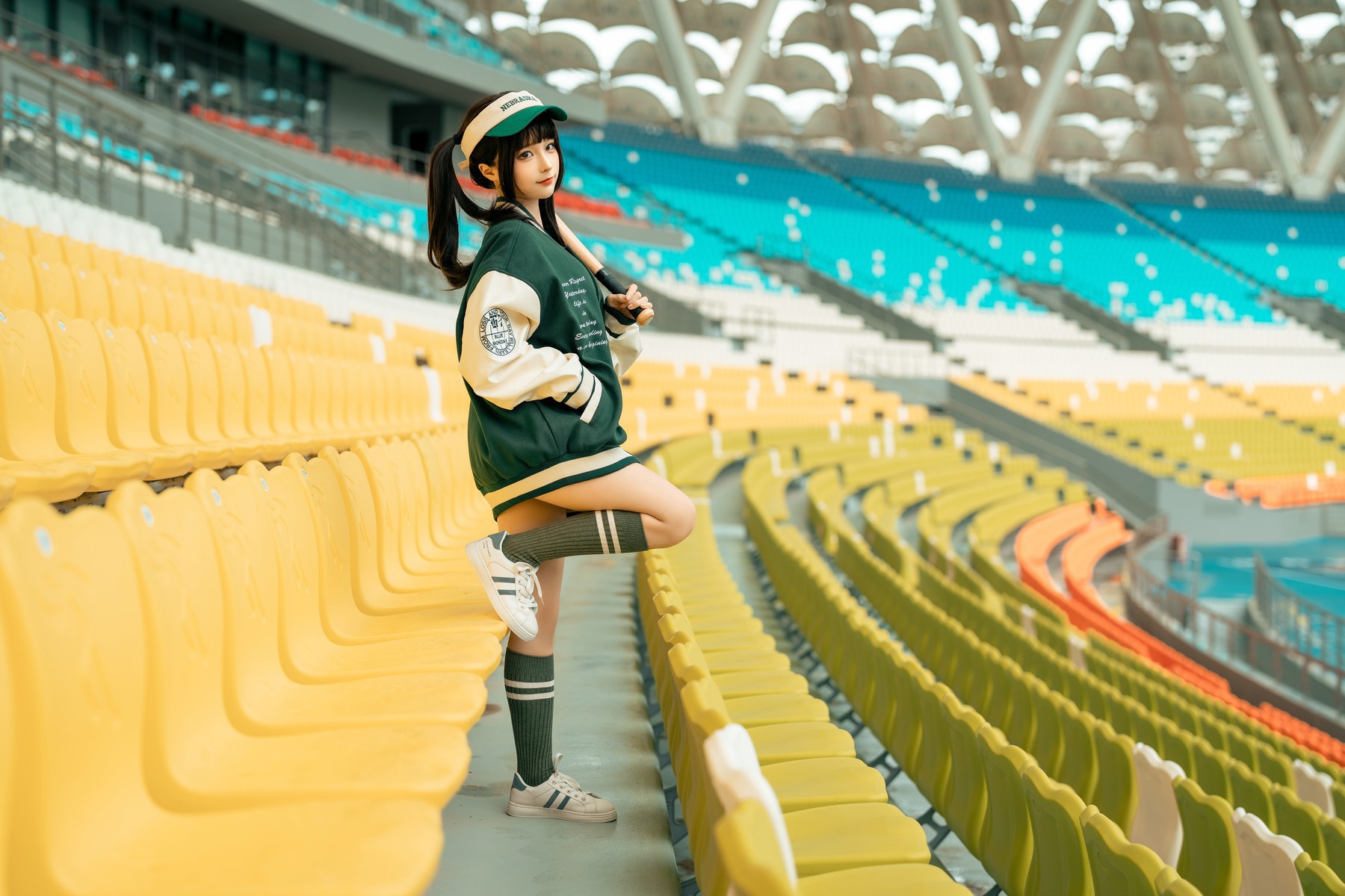 Cosplay 蠢沫沫 Chunmomo 棒球女孩 Baseball Girl Vol.01