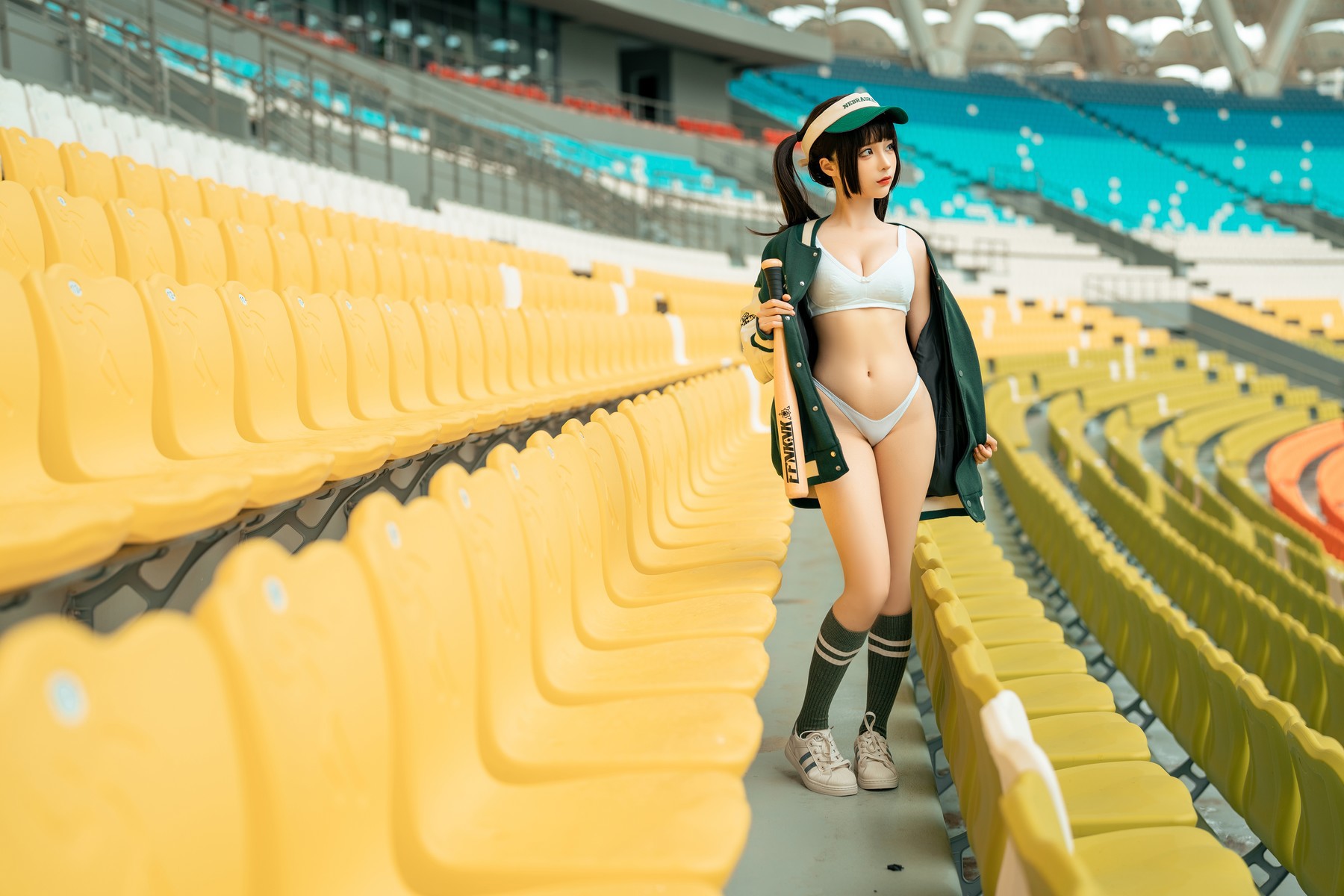 Cosplay 蠢沫沫 Chunmomo 棒球女孩 Baseball Girl Vol.01(6)