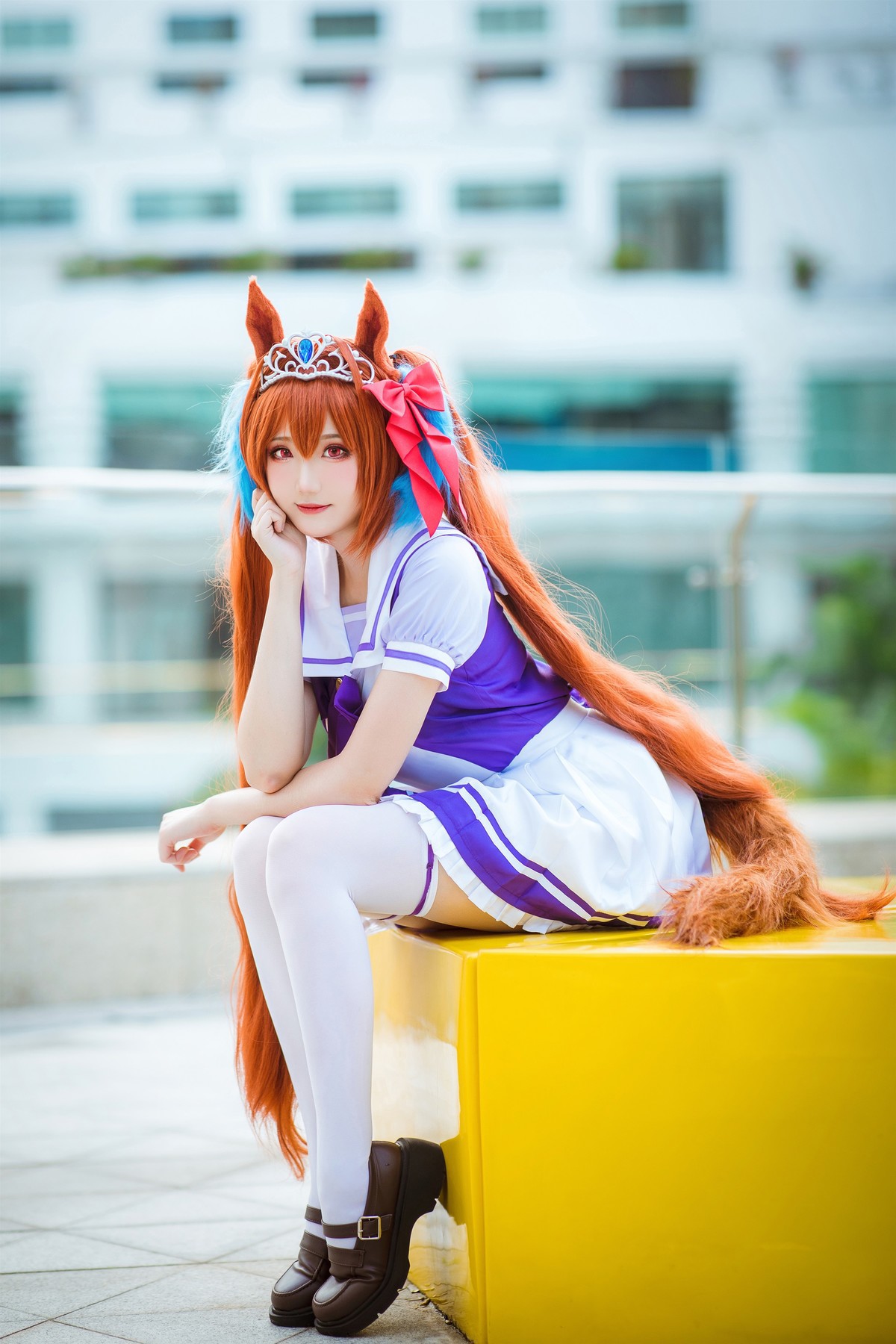 Cosplay 瓜希酱福利 赛马娘 大和赤骥(10)