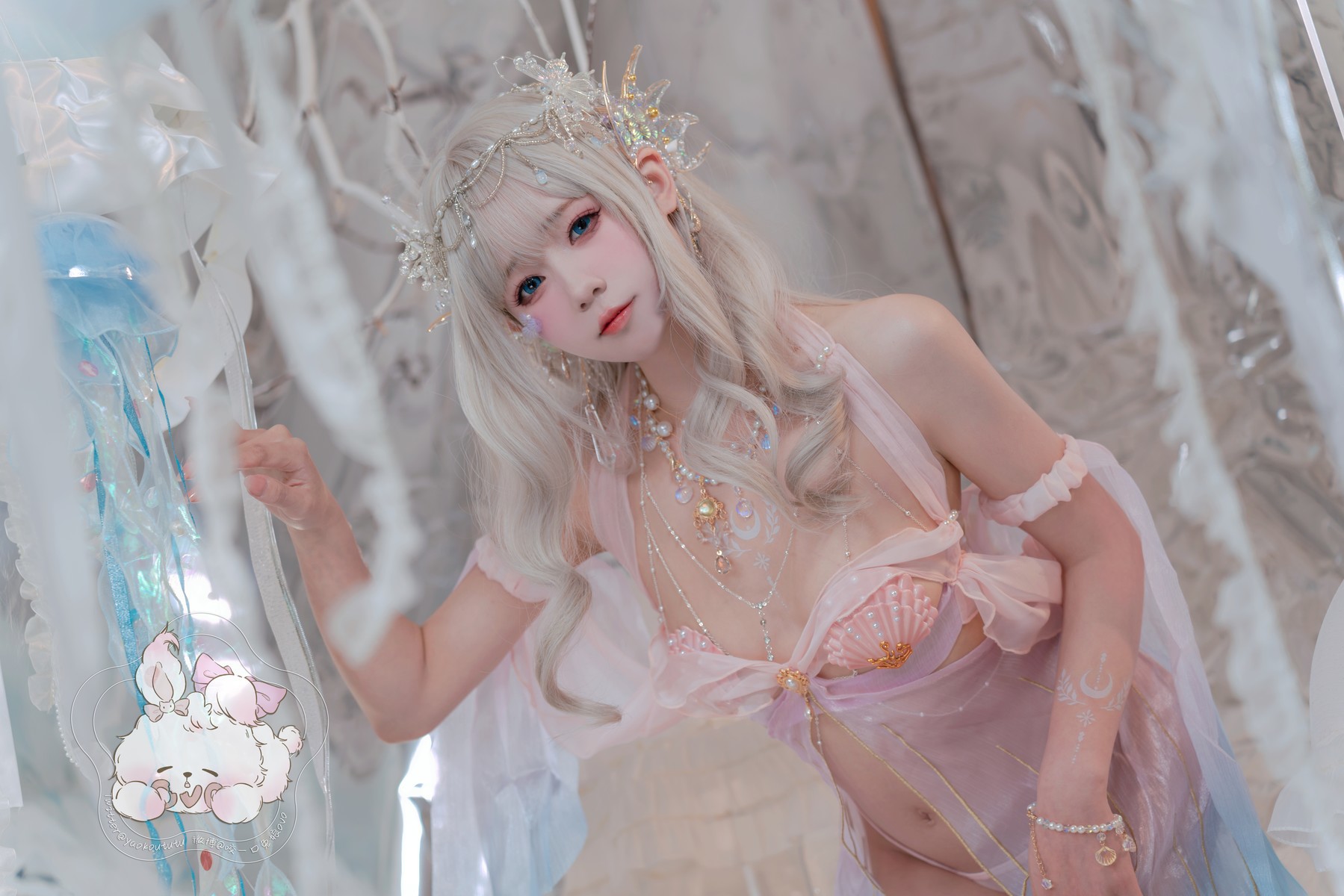 Cosplay 黏黏团子兔 海的女儿(15)