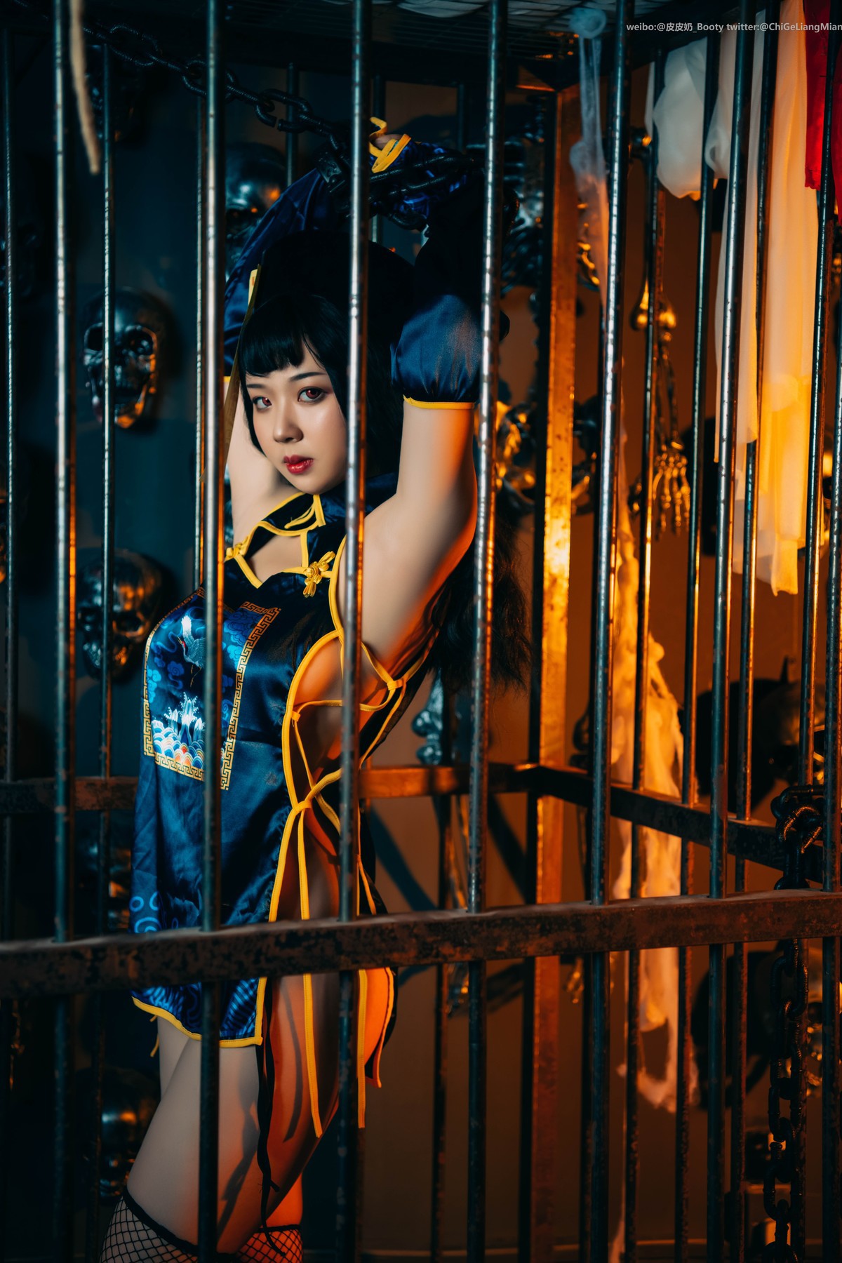 Cosplay 皮皮奶可可爱了啦 僵尸少女(19)