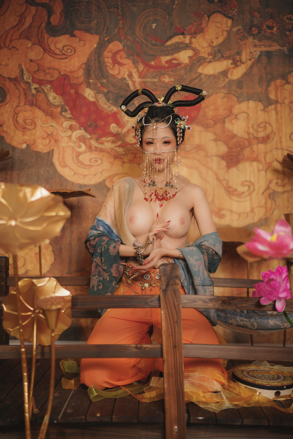 Cosplay 钛合金TiTi 画中仙(23)