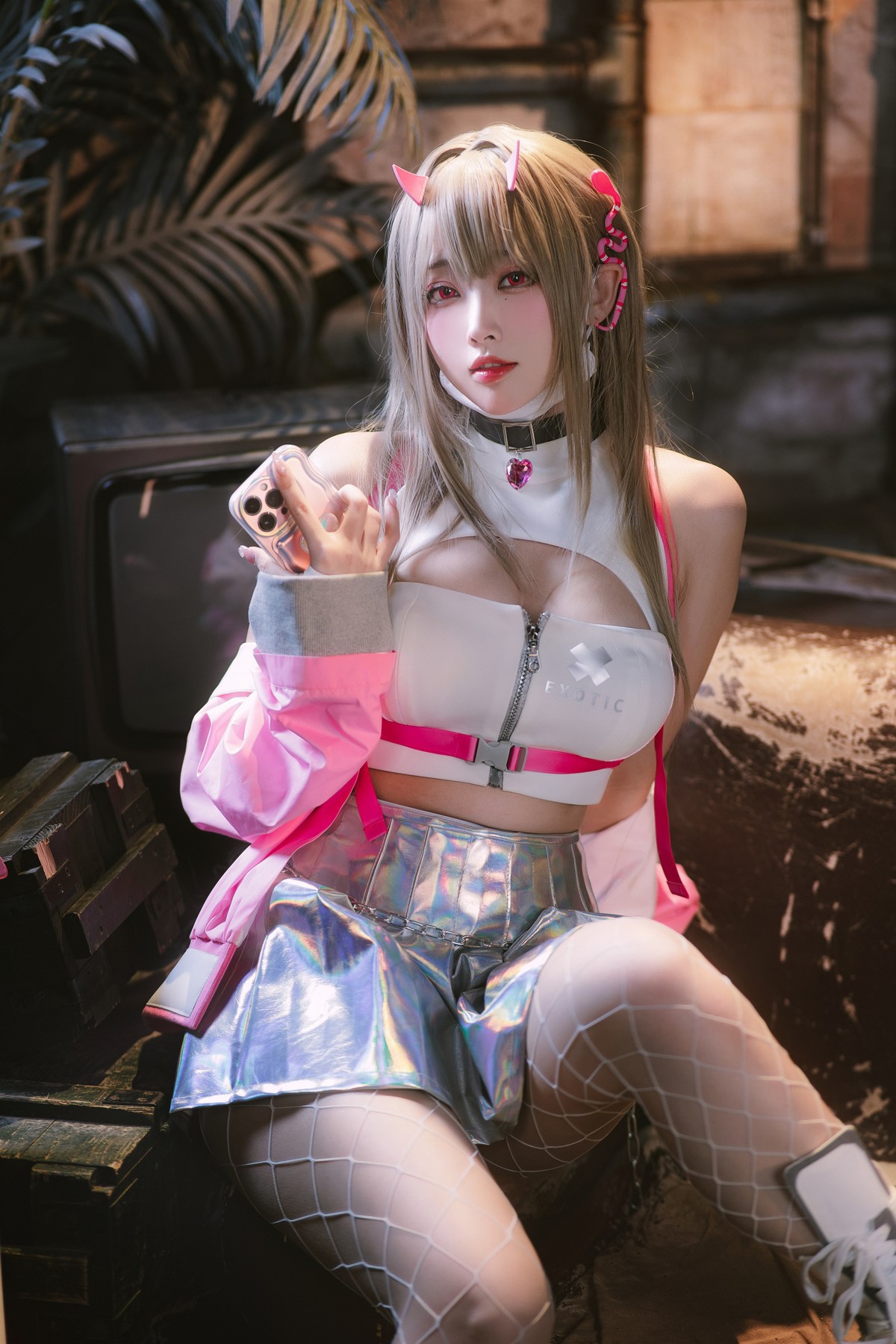 Cosplay 宫本桜 毒蛇(16)