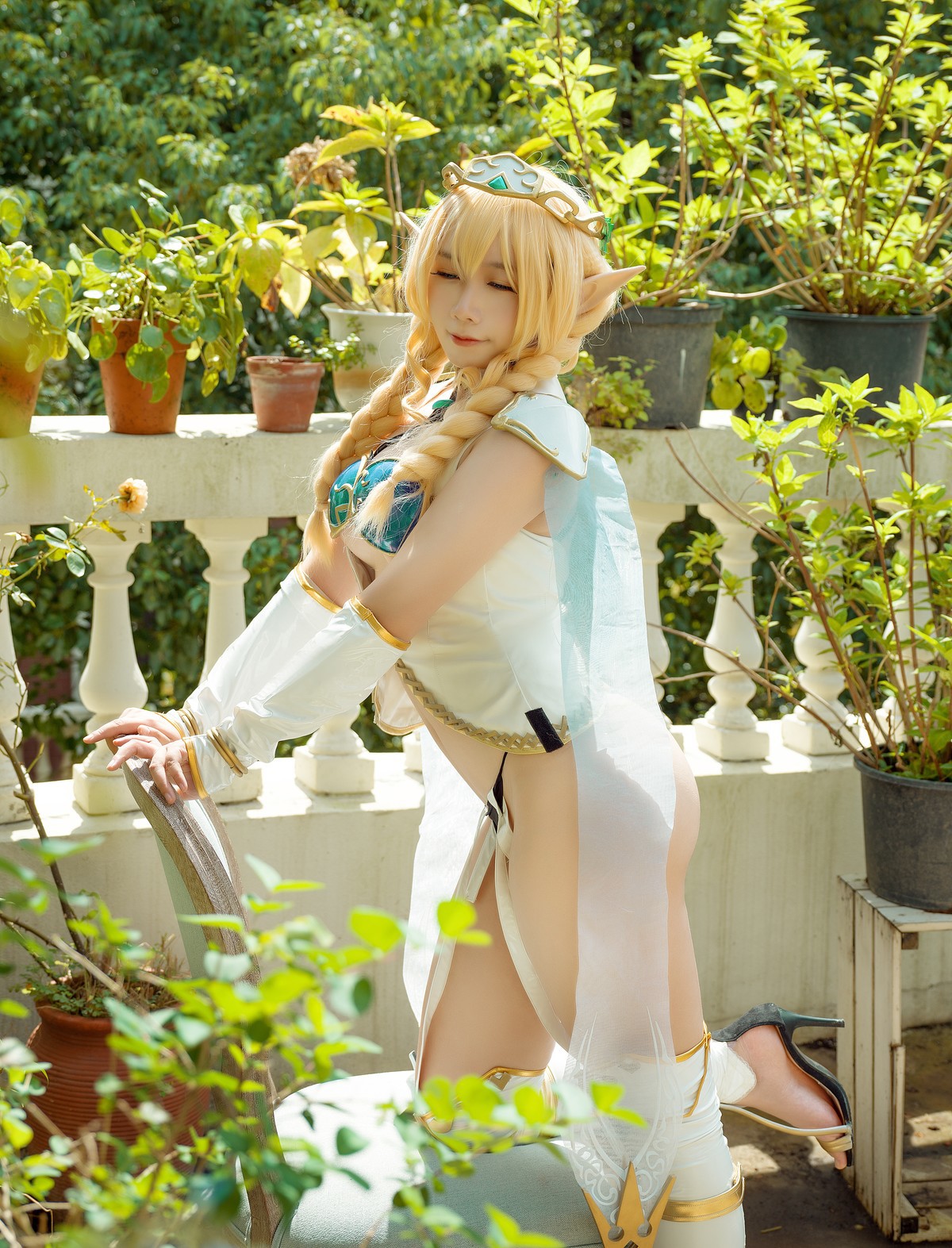 Cosplay 麻花麻花酱 精灵村 Elf Village(19)