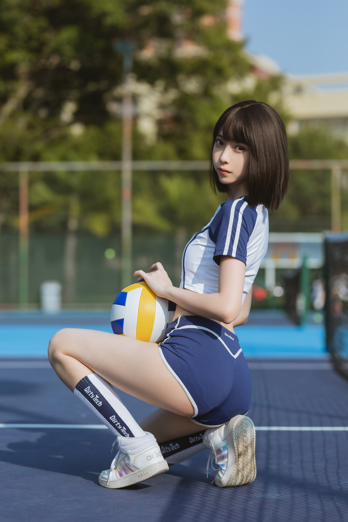 Cosplay 许岚 夏日运动服(28)