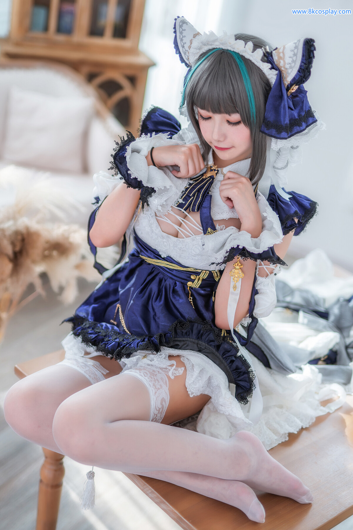 [Momoko葵葵] 柴郡 Cheshire Maid(19)