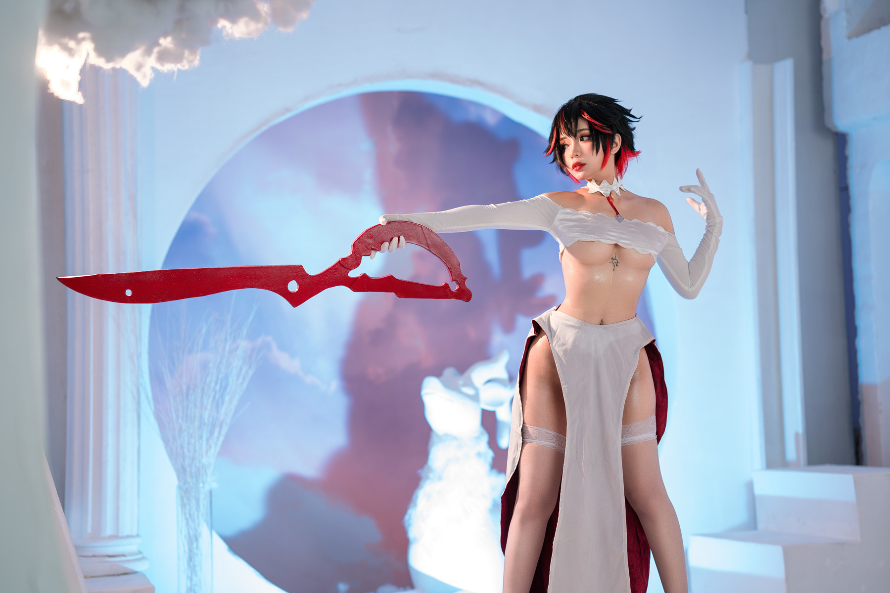 Cosplay Umeko.J Matoi Ryuko Set.01(28)