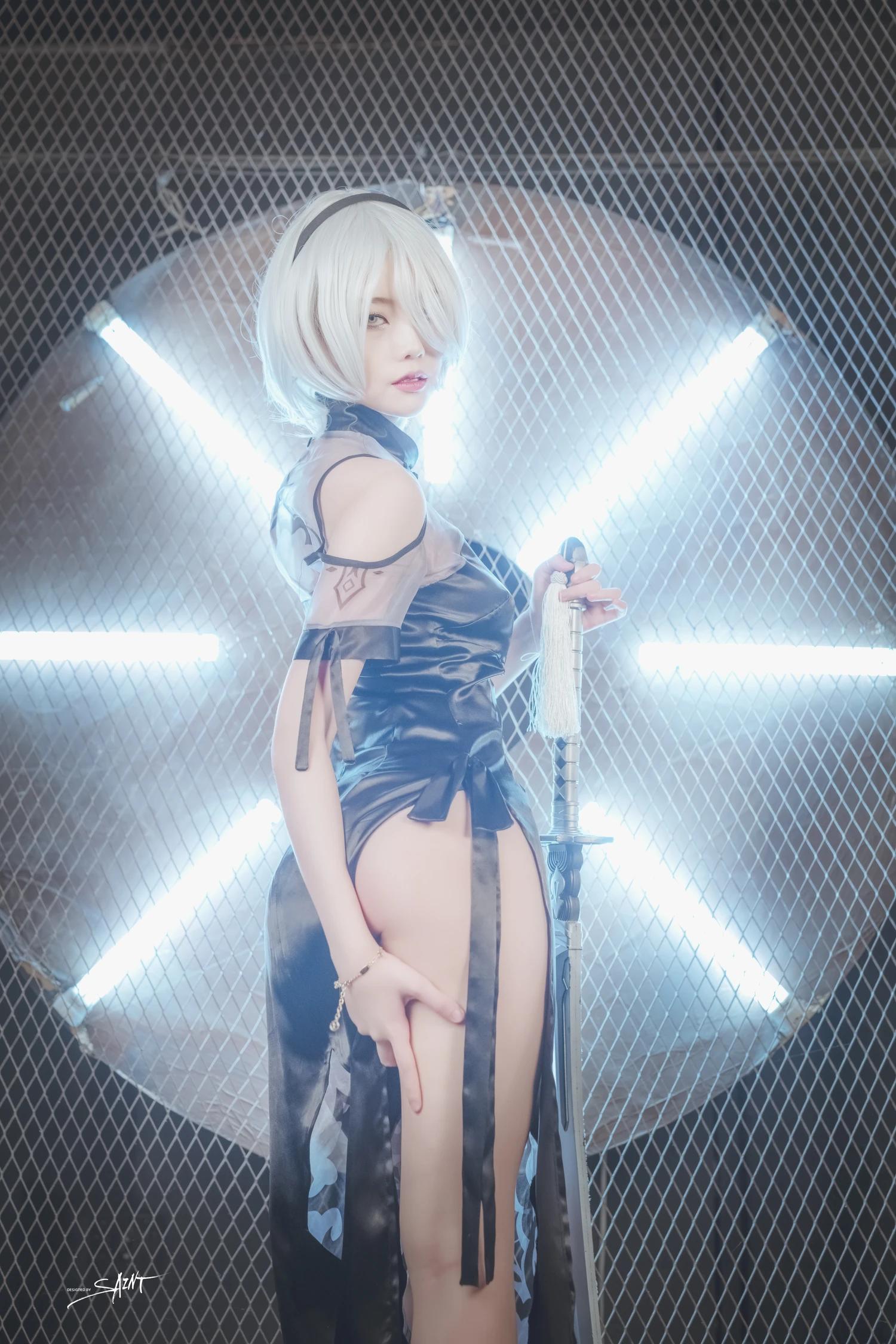 Yuna 유나, [SAINT Photolife] Nier Automata 2B(25)